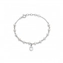 PULSERA PLATA Y PERLA NIÑA JEWELS