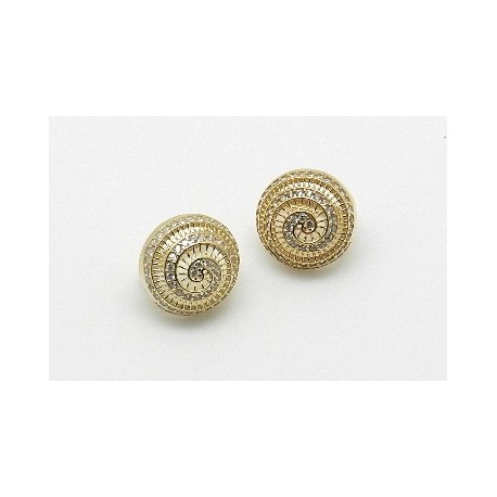 PENDIENTE FUSIÓN DE PLATA Y CIRCONITAS ENREJADO