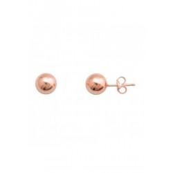 PENDIENTE BOLA BRILLO COLOR 8MM