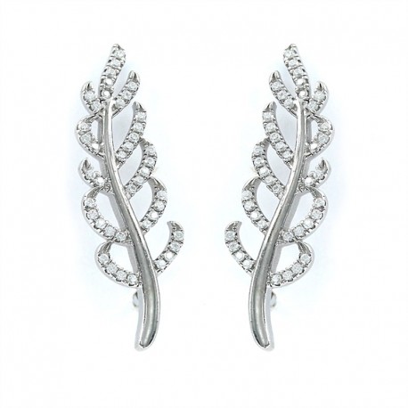 PENDIENTE PLATA COLECCION TENDENCIAS