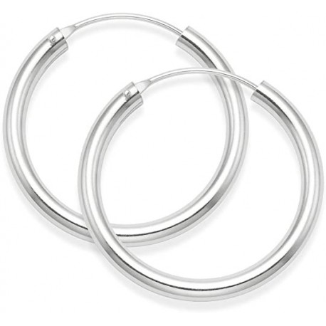 AROS REDONDOS DE PLATA  2MM. X 30MM.