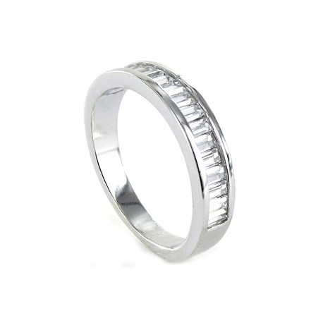 ALIANZA DE PLATA RODIADA PIEDRAS CARRIL