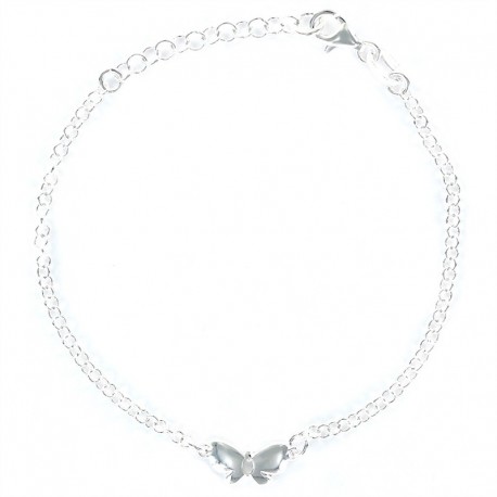 PULSERA DE PLATA ROLO FINO