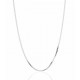 CADENA  DE PLATA 1ª LEY VENECIANA 45 CM.
