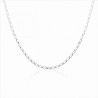CADENA DE PLATA BARBADA 2 MM X 60 CM.