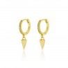 PENDIENTES DE PLATA CHAPADA