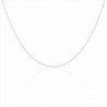 CADENA DE PLATA BOLAS FINA 50CM.