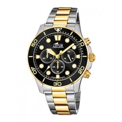 RELOJ LOTUS EXCELLENT 18757/2 NEGRO CORREA DE ACER