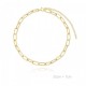 choker de acero en dorado