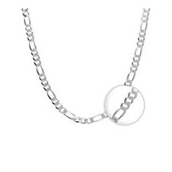 CADENA PLATA CARTIER 4MM X 60 CM