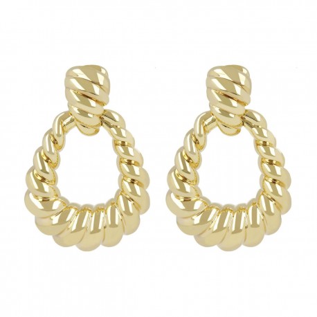 PENDIENTES SOAVE ORO 18 KTES