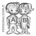 abalorio niño y niña