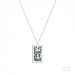 gargantilla de plata carta del tarot