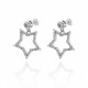 PENDIENTES DE PLATA CHAPADA ESTRELLAS