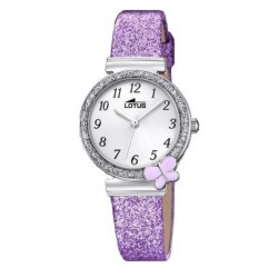 RELOJ LOTUS 18584/4 PLATA CORREA DE PIEL, INFANTIL
