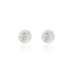 pendientes de plata bola 10mm
