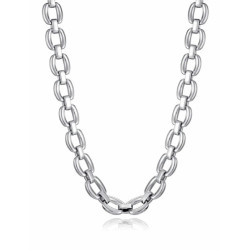collar de acero de eslabones