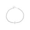 pulsera de plata nudo de brujas