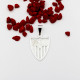 Colgante de plata del Sevilla FC Láser
