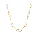 Collar Inés Acero Chapado 40+5 cm
