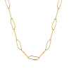 Collar de acero 316 chapado 18 kt 50 +5 cm waterpr