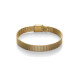 Pulsera Chic personalizable en acero IP dorado 