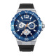 Reloj Smart Acero Ip Azul Correa Sr 