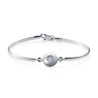 Pulsera de mujer de acero semi rigida Laura Escane