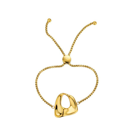 Pulsera de acero 316 chapado 18 kt ajustable 