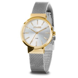 RELOJ DE SEÑORA DUWARD IP DORADO MALLA