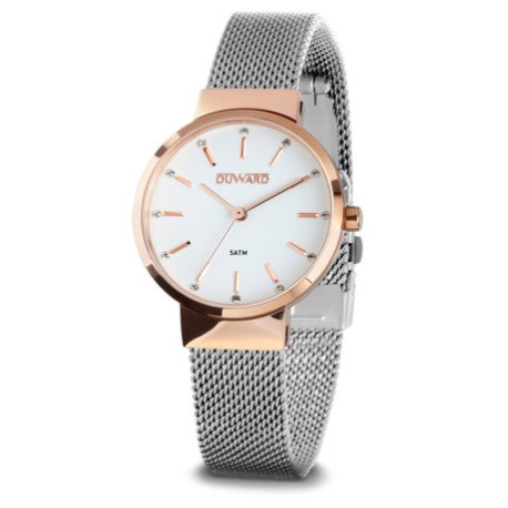 RELOJ DE SEÑORA DUWARD IP ROSA MALLA