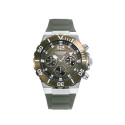 Reloj caja de acero con bisel Ip verde rotatorio 2