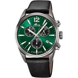 RELOJ LOTUS CABALLERO ACERO CORREA PIEL