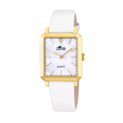 RELOJ LOTUS SQUARE SERIES 18988/1 BEIGE MUJER