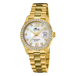 RELOJ LOTUS FREEDOM 18979/1 BEIGE CORREA DE ACERO 