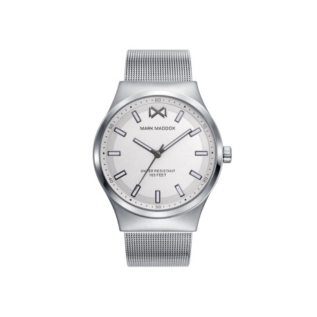 Reloj de hombre Marais de acero con malla milanesa