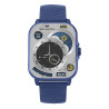 Reloj Smart de policarbonato con correa azul 