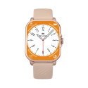 Reloj Smart de policarbonato con correa rosa