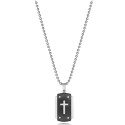  Collar Viceroy Fashion de Acero con Cruz