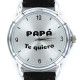 RELOJ MY LIFE TE QUIERO CON ESFERA COLOR PLATA  