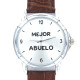 RELOJ MY LIFE MEJOR ABUELO CON ESFERA COLOR PLATA 