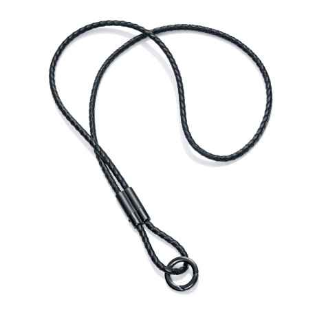 COLLAR LLAVERO PIEL TRENZADA SR FASHION