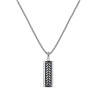 cadena con colgante de espiga en acero 