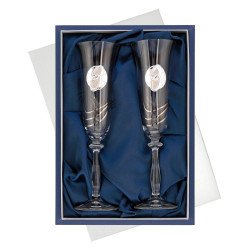 ESTUCHE COPAS DECORADAS A MANO