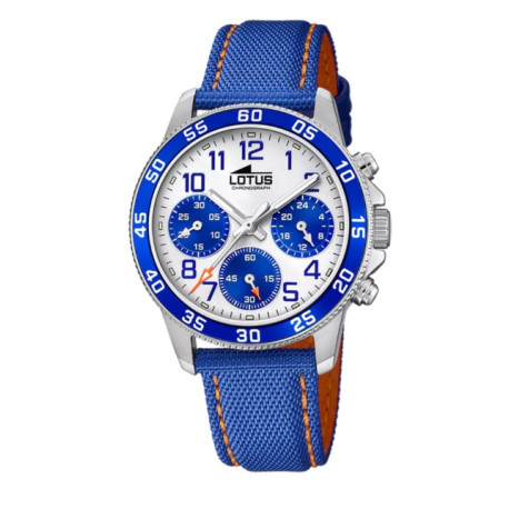 RELOJ LOTUS JUNIOR COLLECTION 18581/7 BLANCO CORRE
