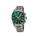 Reloj Lotus Chrono Gris y Verde Cronógafo Hombre 1