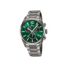 Reloj Lotus Chrono Gris y Verde Cronógafo Hombre 1