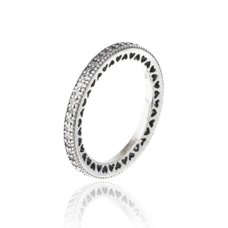 SORTIJA DE PLATA RODIADA