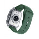 Reloj Smart de policarbonato con correa verde