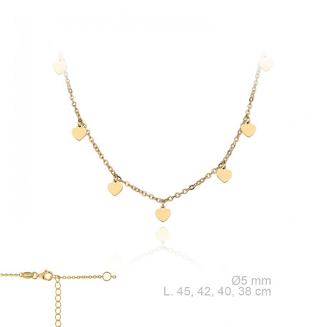 GARGANTILLA DE PLATA CHAPADA